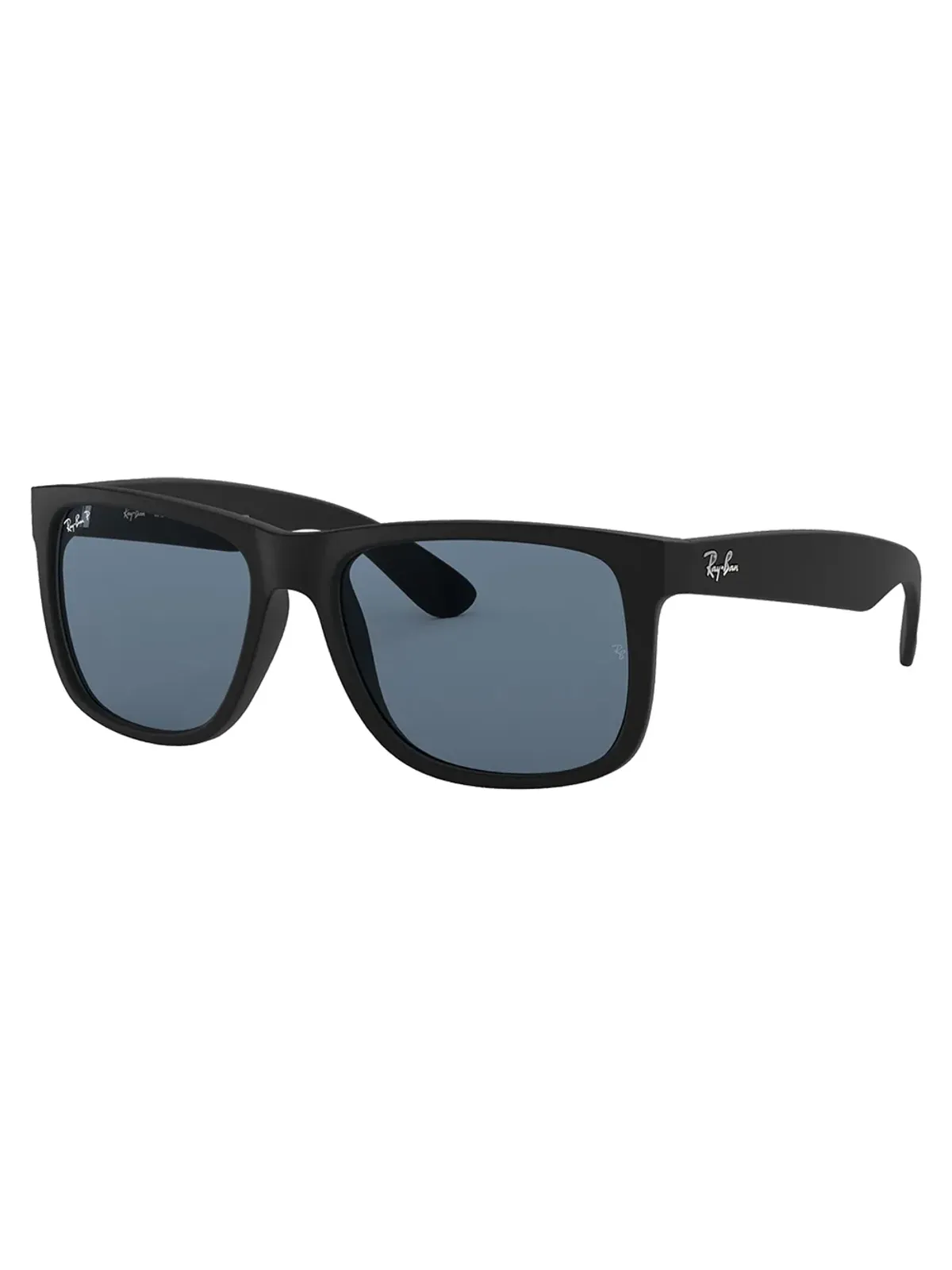 Ray-Ban ジャスティン スクエアフレーム サングラス(ブラック) - 画像2