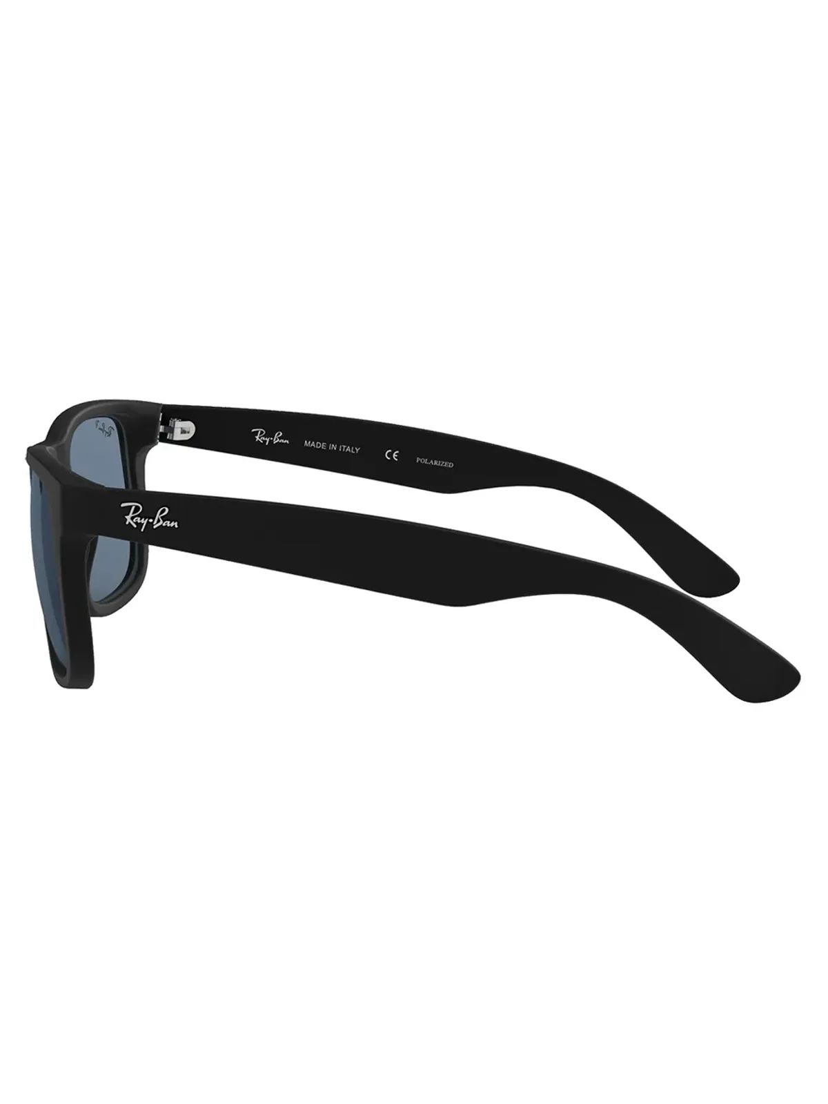 Ray-Ban ジャスティン スクエアフレーム サングラス(ブラック) - 画像3
