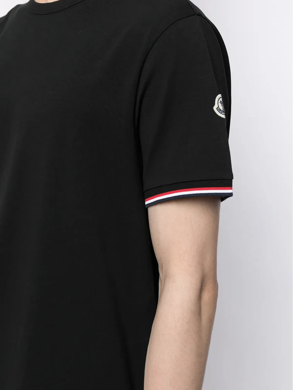 Moncler クルーネック ジャージー Tシャツ - 画像5