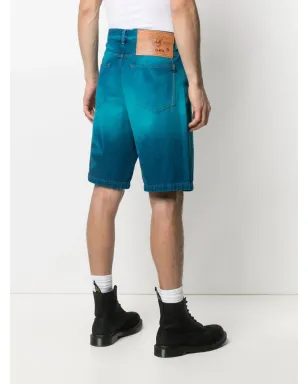 Diesel レーザーエフェクトデニムショーツ - サムネイル4