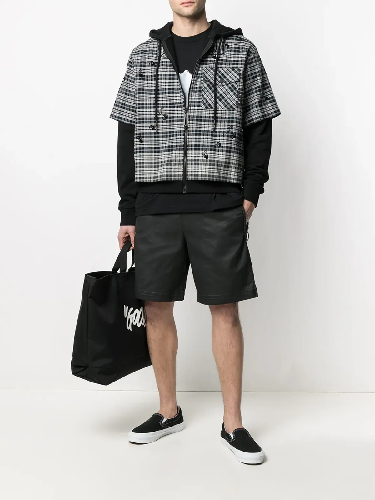 Diesel コーティング仕上げショーツ - 画像2