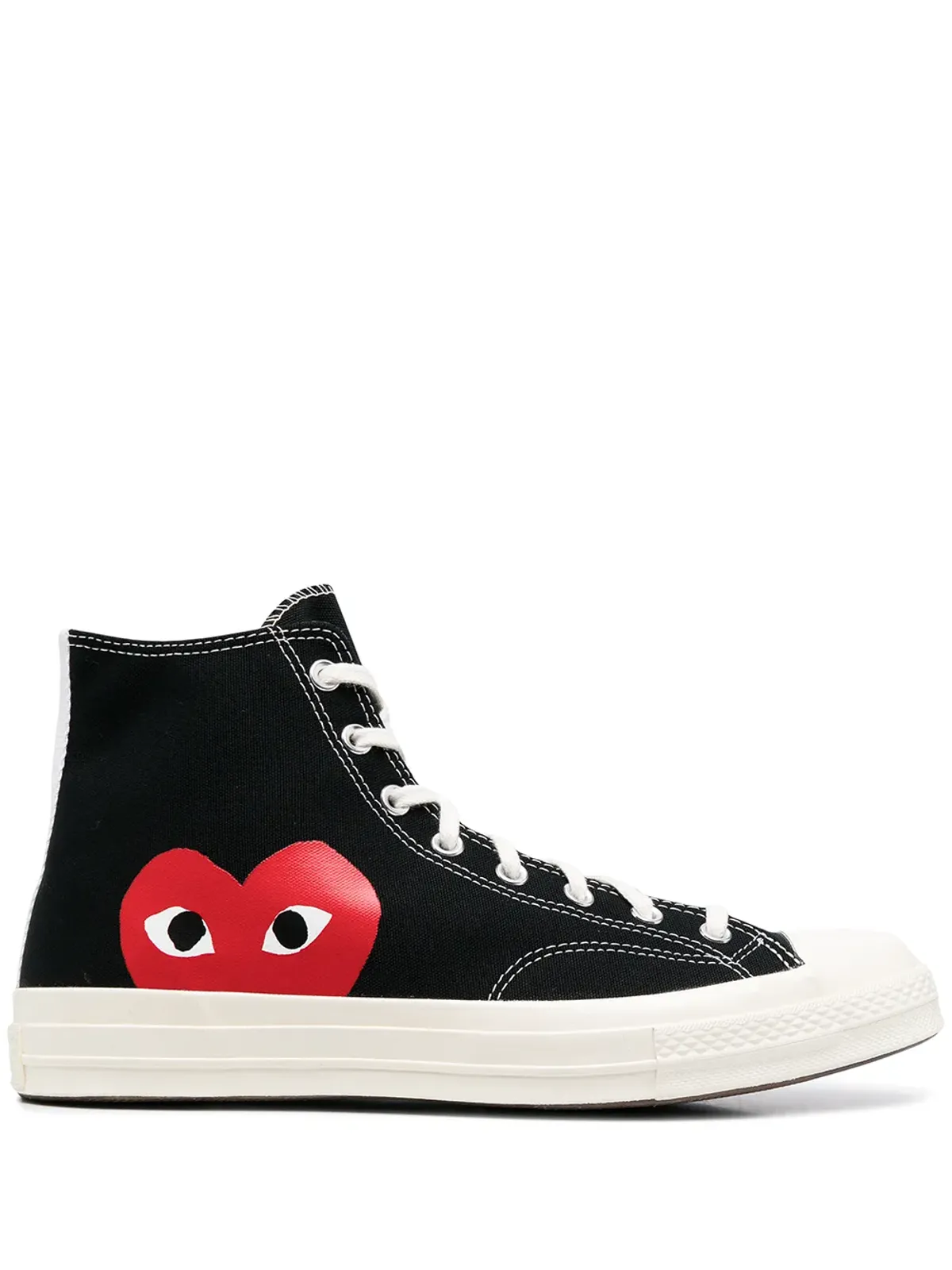 Comme Des Garçons Play x Converse ハイトップスニーカー - 画像1