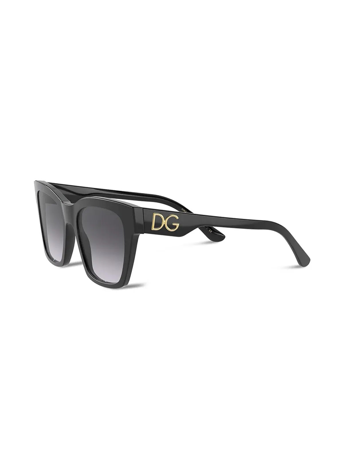 Dolce & Gabbana Eyewear ロゴディテールのスクエアフレーム サングラス - 画像2