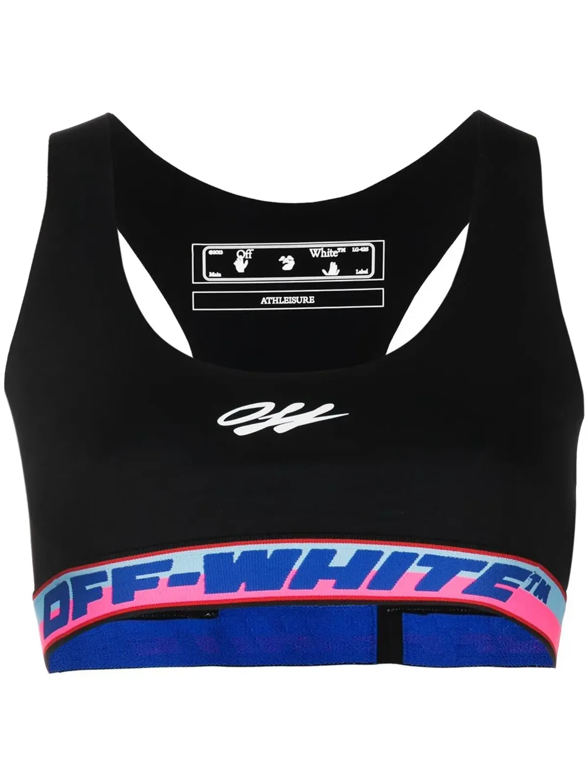 Off-White アスレジャーロゴ ブラトップ - 画像1