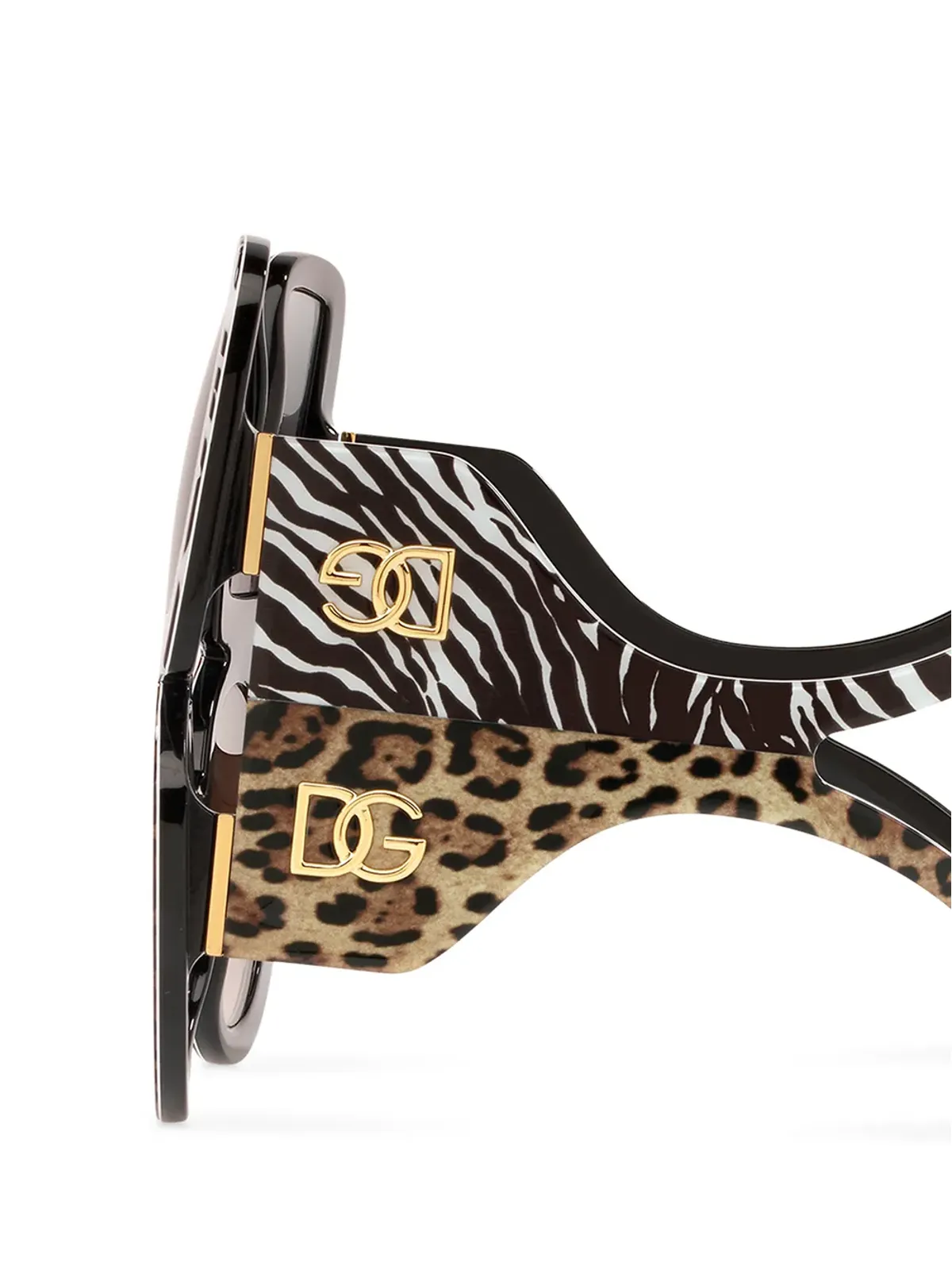 Dolce & Gabbana Eyewear チャンキー ダブルサングラス - 画像3