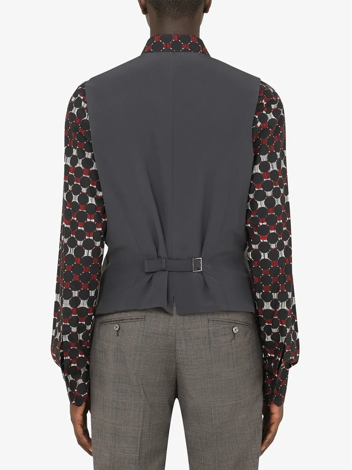Dolce & Gabbana グレンプレイド ウール ウエストコート - 画像4