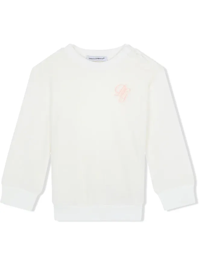 Dolce & Gabbana Kids Dolce & Gabbana Kids DG刺繍チェニールスウェットの商品画像