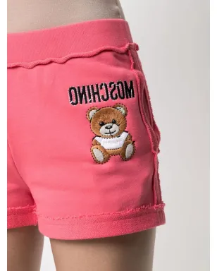 Moschino ロゴ刺繍 ジャージーショーツ - サムネイル5