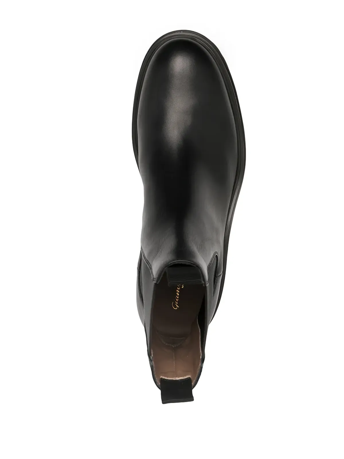 Gianvito Rossi エラスティケーテッド サイドパネル ブーツ - 画像4