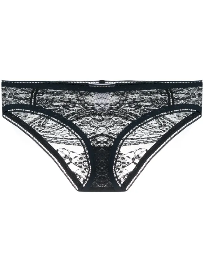 ERES ERES Cithare lace briefs - Blueの商品画像