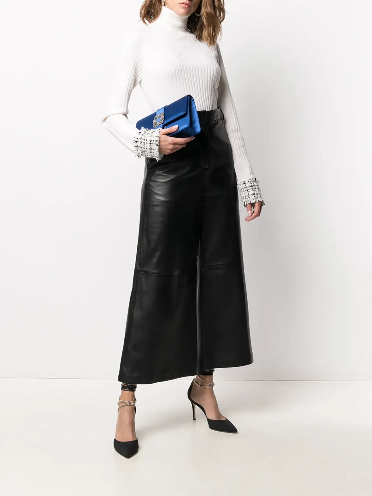 Manolo Blahnik カプリ クラッチバッグ - 画像2