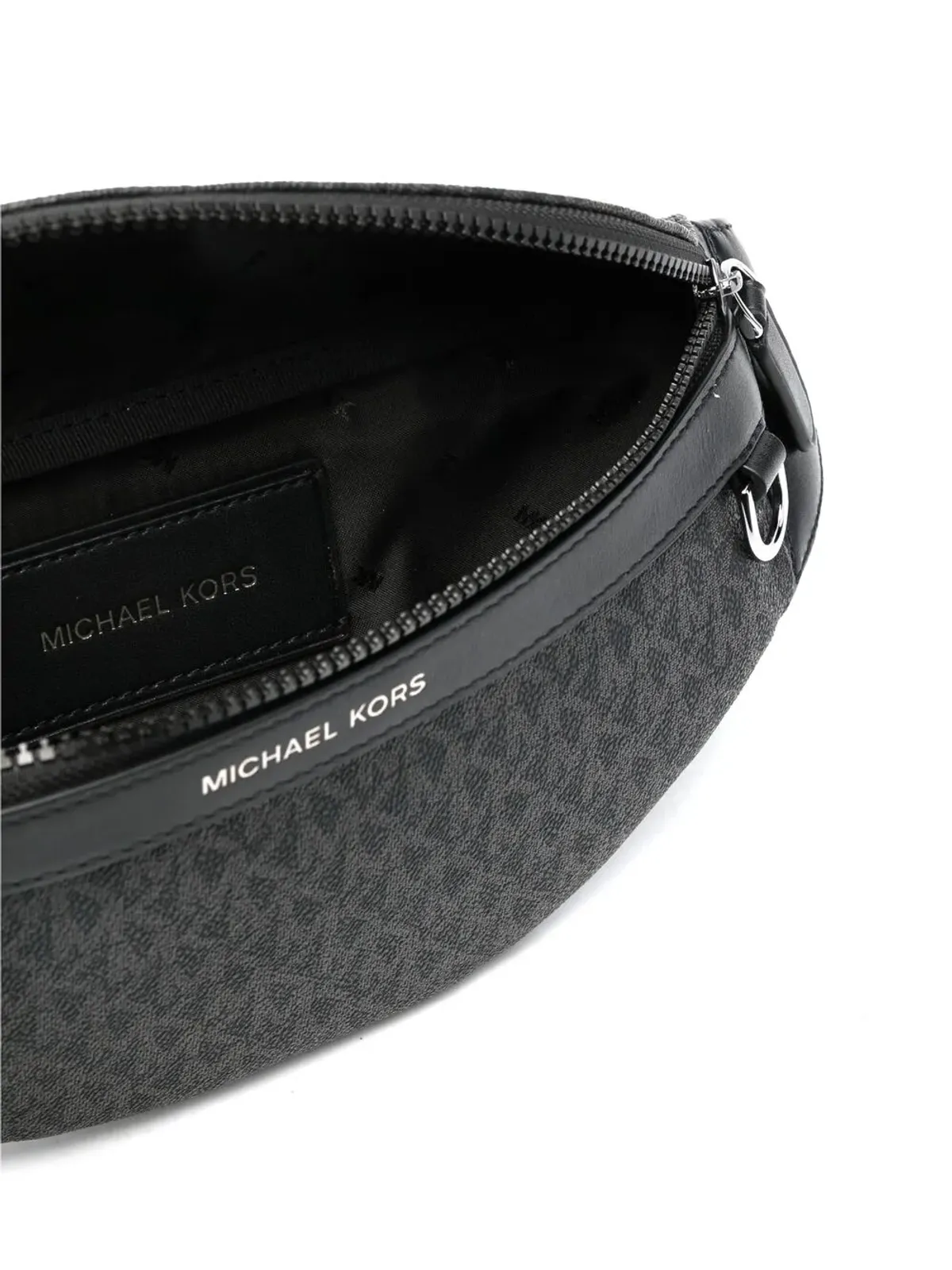 Michael Kors Greyson ロゴプリント ベルトバッグ - Black - 画像5