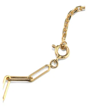 Yvonne Léon 18K イエローゴールド エメラルド ネックレス - サムネイル3