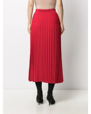 Balenciaga プリーツミディスカート - サムネイル4