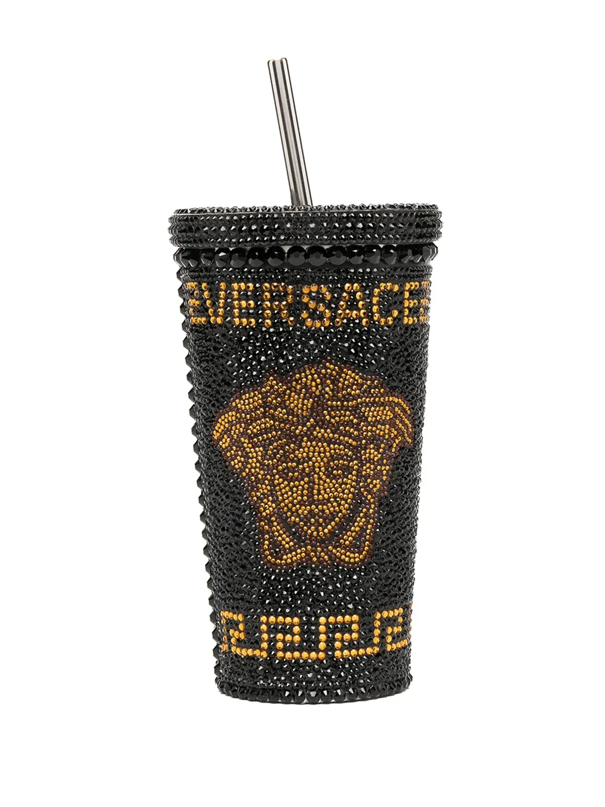 Versace Home メデューサ クリスタル装飾 トラベルカップ - 画像2