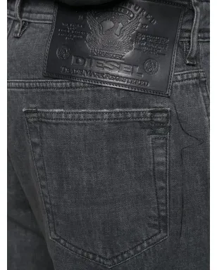 Diesel 染色加工デニムショーツ - グレー - サムネイル5