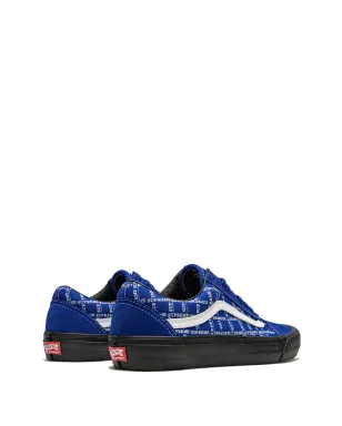 Vans x Supreme オールドスクール プロ グリッドロゴ ブルー スニーカー - サムネイル3