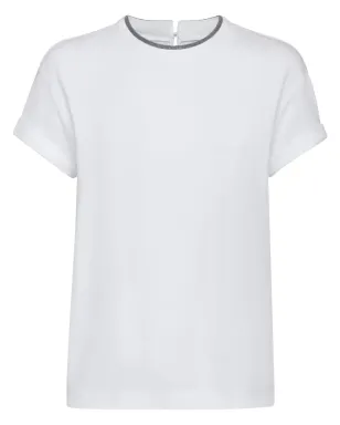 Brunello Cucinelli コントラストトリム Tシャツ - サムネイル1