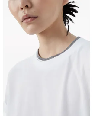 Brunello Cucinelli コントラストトリム Tシャツ - サムネイル5