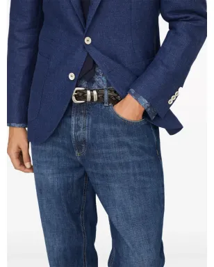 Brunello Cucinelli Mauta 編み込みベルト - サムネイル4