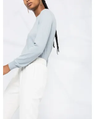 Brunello Cucinelli エラスティックテーパードパンツ - White - サムネイル5