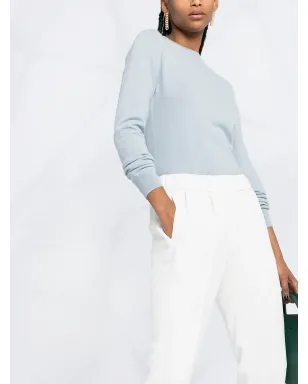 Brunello Cucinelli エラスティックテーパードパンツ - White - サムネイル3