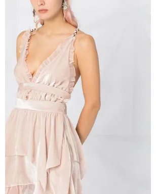 Philosophy Di Lorenzo Serafini フリル付きライトウェイトフレアドレス - サムネイル5