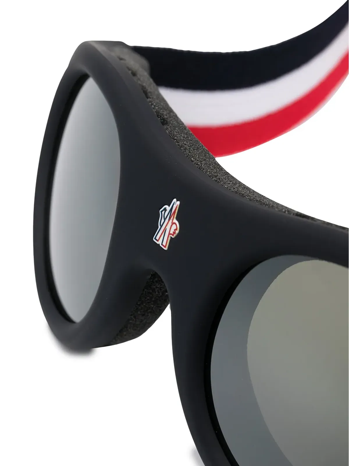 Moncler Eyewear ラウンドゴーグルサングラス - 画像3