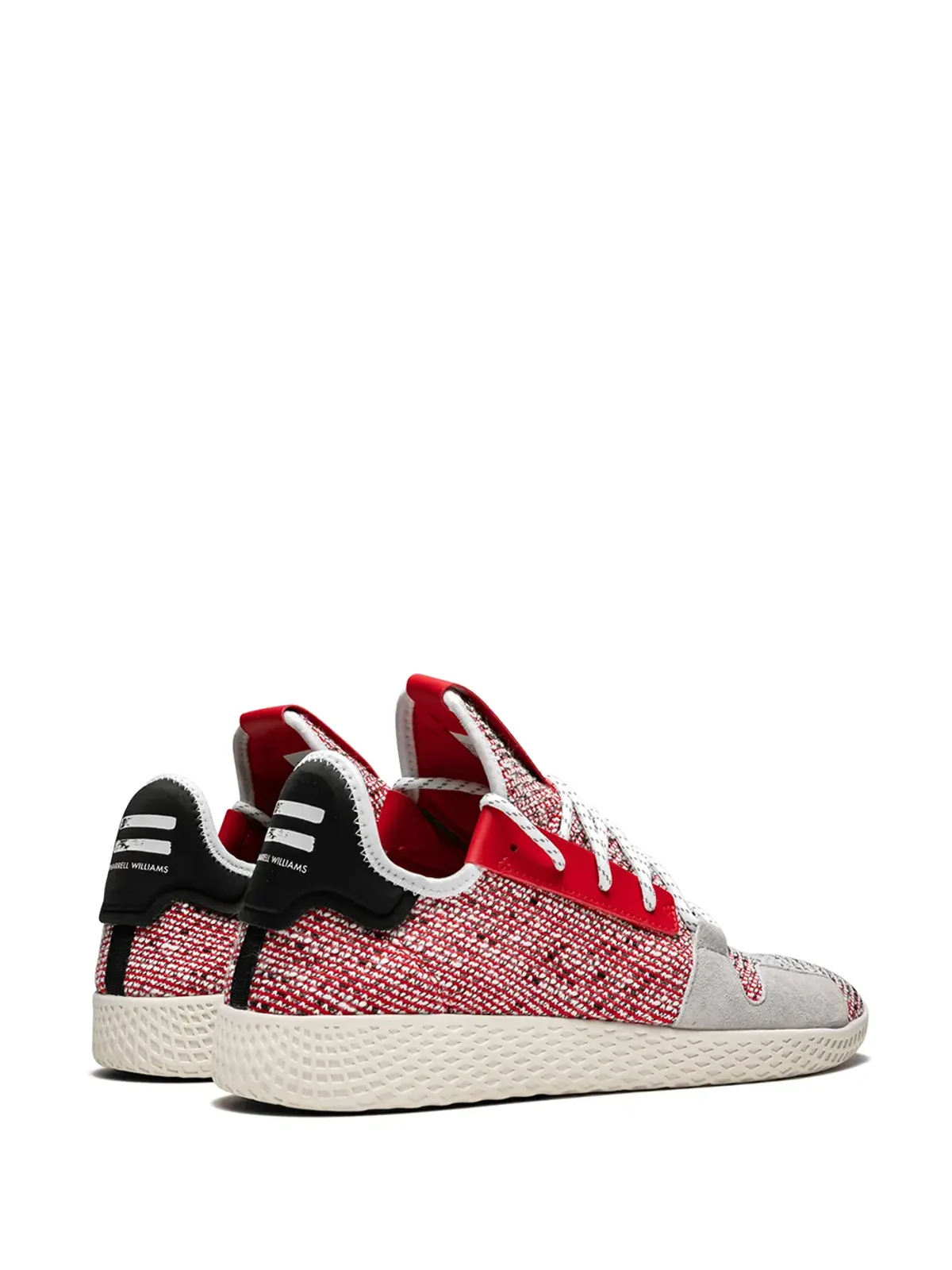 adidas x Pharrell Williams SolarHU Tennis V2 スニーカー レッド - 画像3