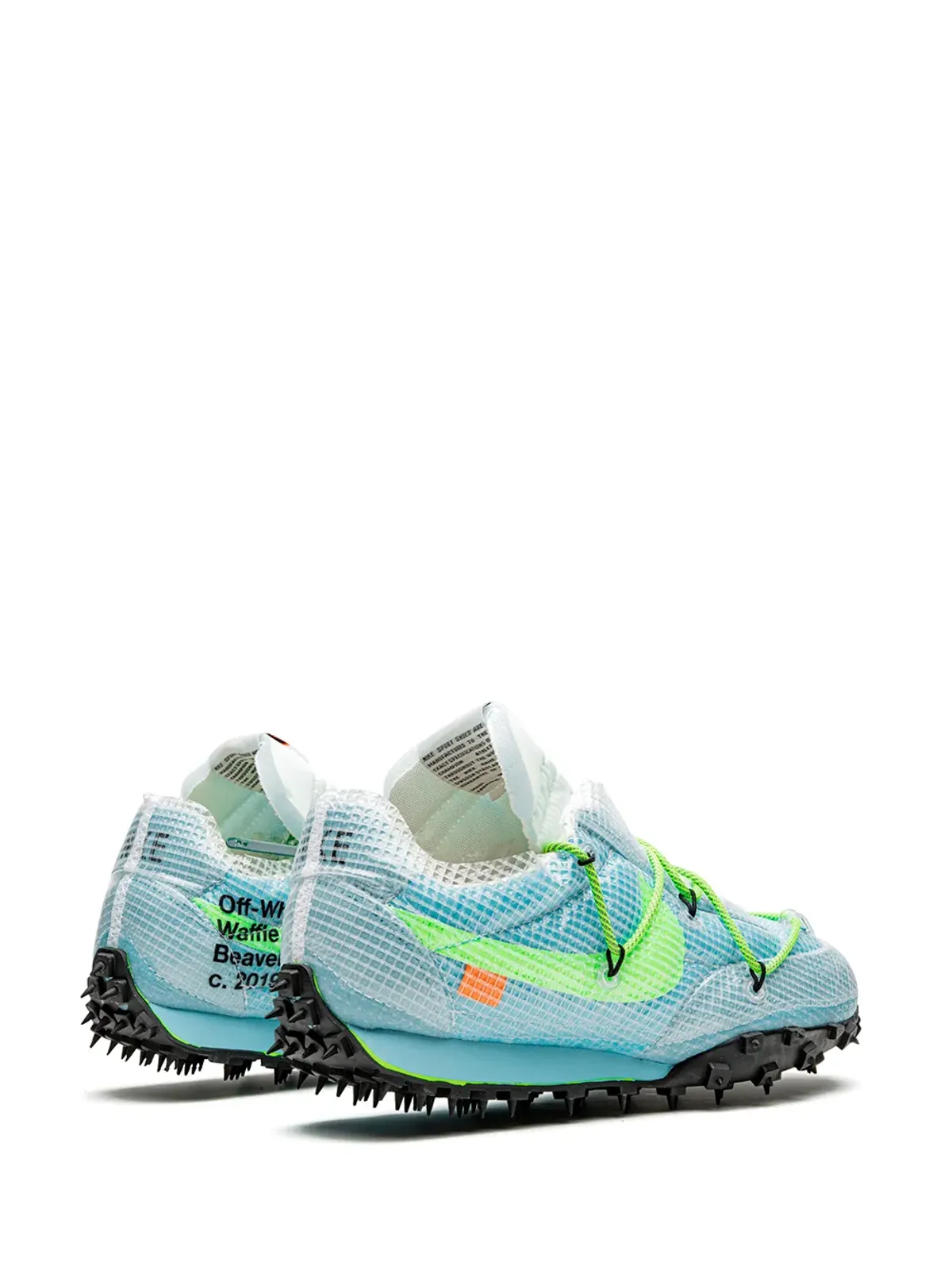 Nike X Off-White ウェッフルレーサー SP「Vivid Sky」スニーカー - 画像3