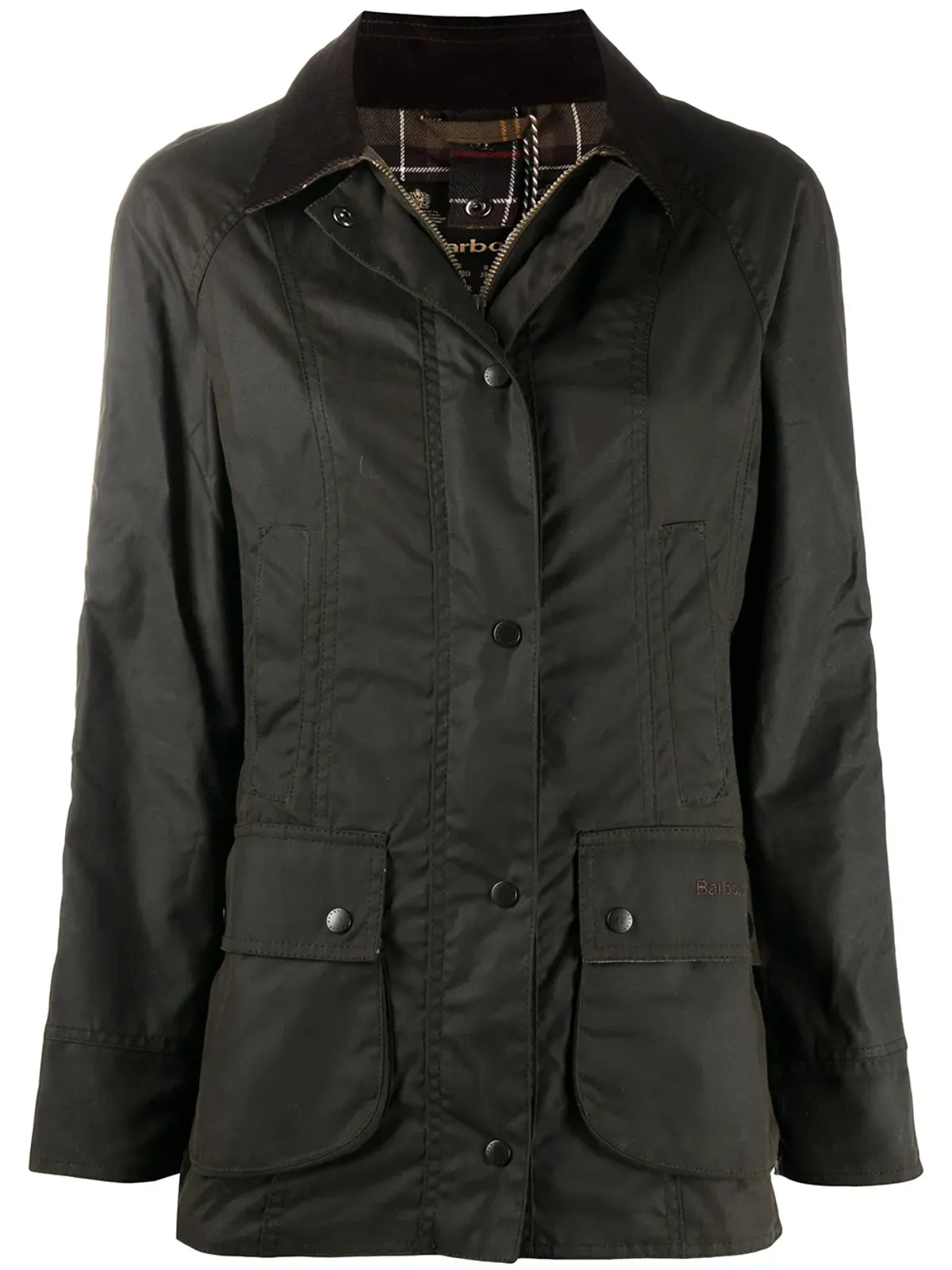 Barbour Beadnell ワックスコットン ジャケット - 画像1