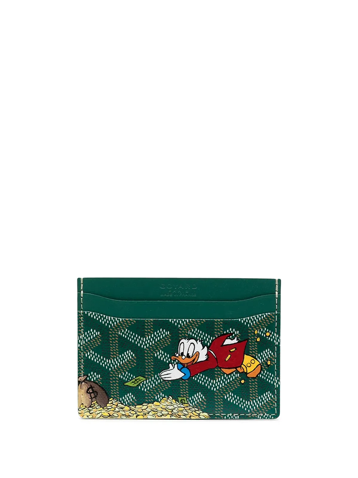 Goyard Pre-Owned スクルージ・マックダック カードホルダー - グリーン - 画像1