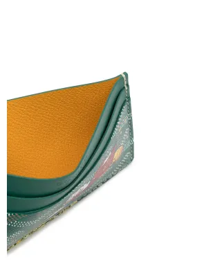 Goyard Pre-Owned スクルージ・マックダック カードホルダー - グリーン - サムネイル3