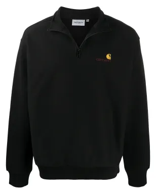 Carhartt WIP ショートジップ ロゴ スウェットシャツ - サムネイル1