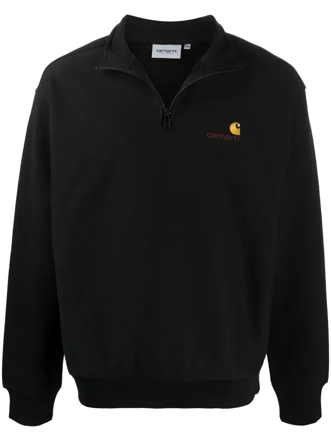 Carhartt WIP Carhartt WIP ショートジップ ロゴ スウェットシャツの商品画像