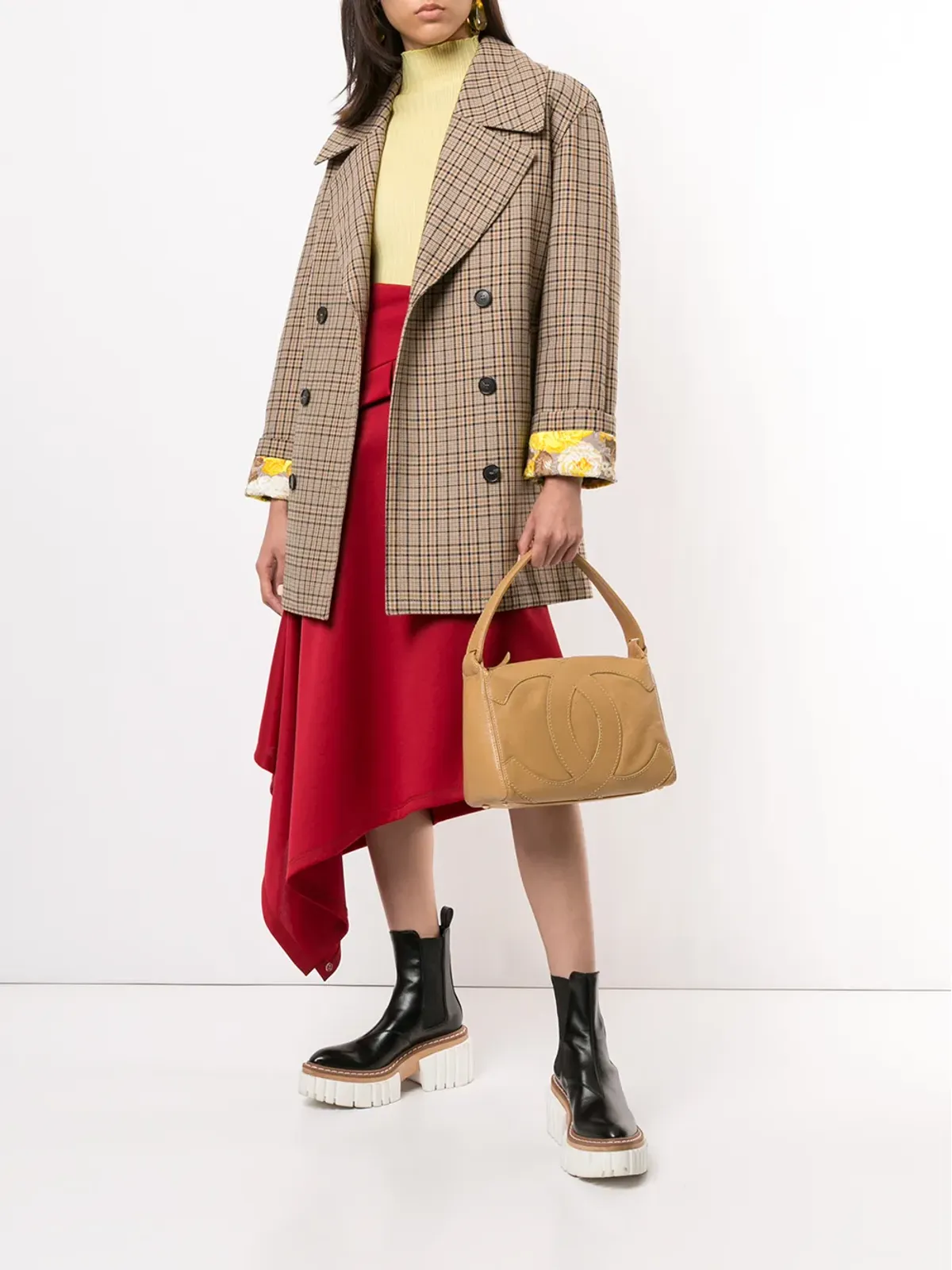 CHANEL Pre-Owned 1990s ジャンボ CC ショルダーバッグ - 画像2