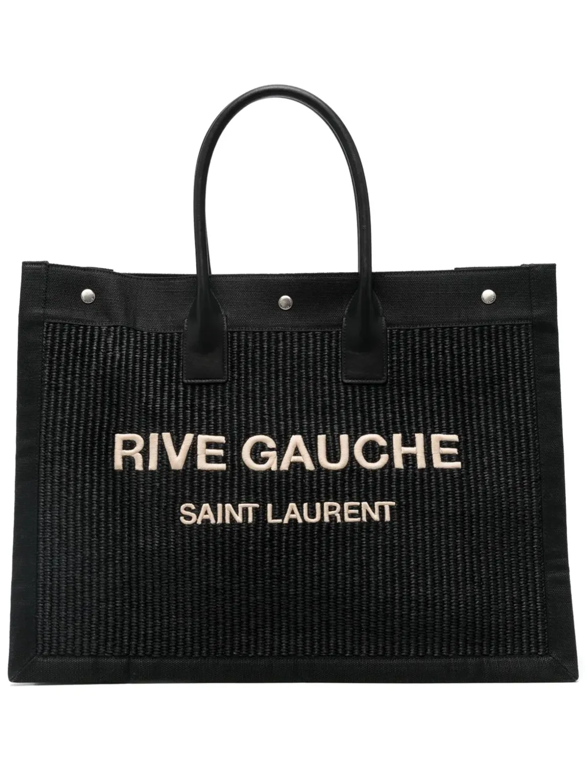 Saint Laurent Rive Gauche トートバッグ - ブラック - 画像1