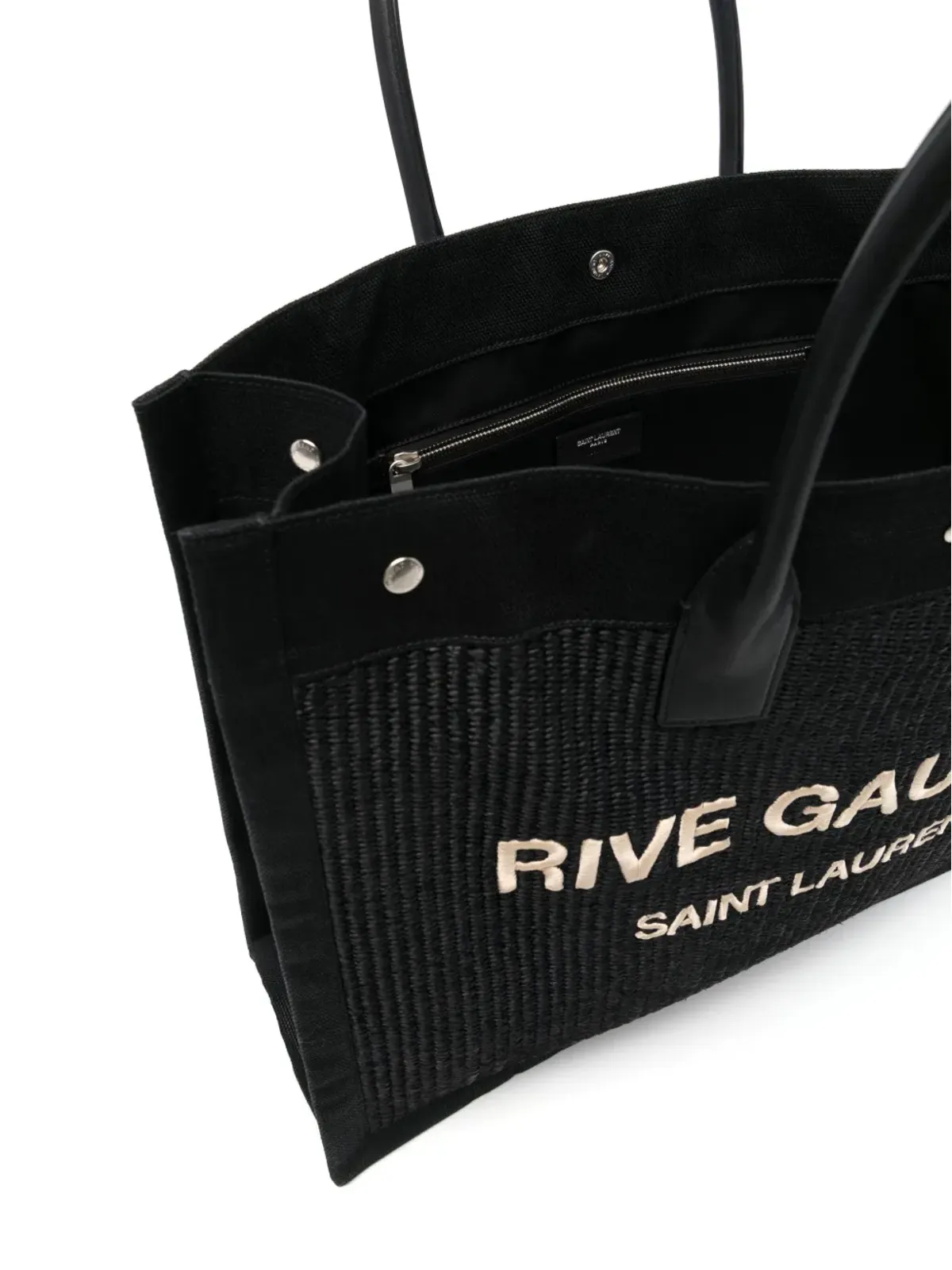 Saint Laurent Rive Gauche トートバッグ - ブラック - 画像5