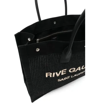 Saint Laurent Rive Gauche トートバッグ - ブラック - サムネイル5