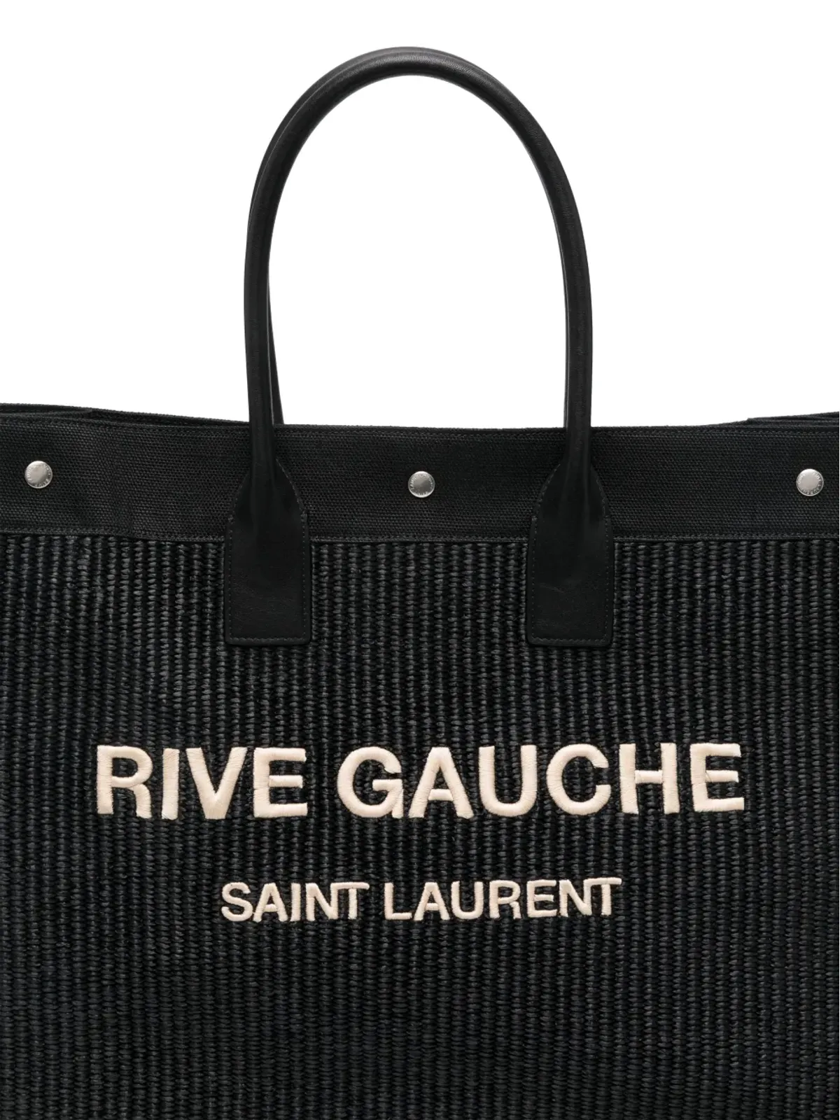 Saint Laurent Rive Gauche トートバッグ - ブラック - 画像4