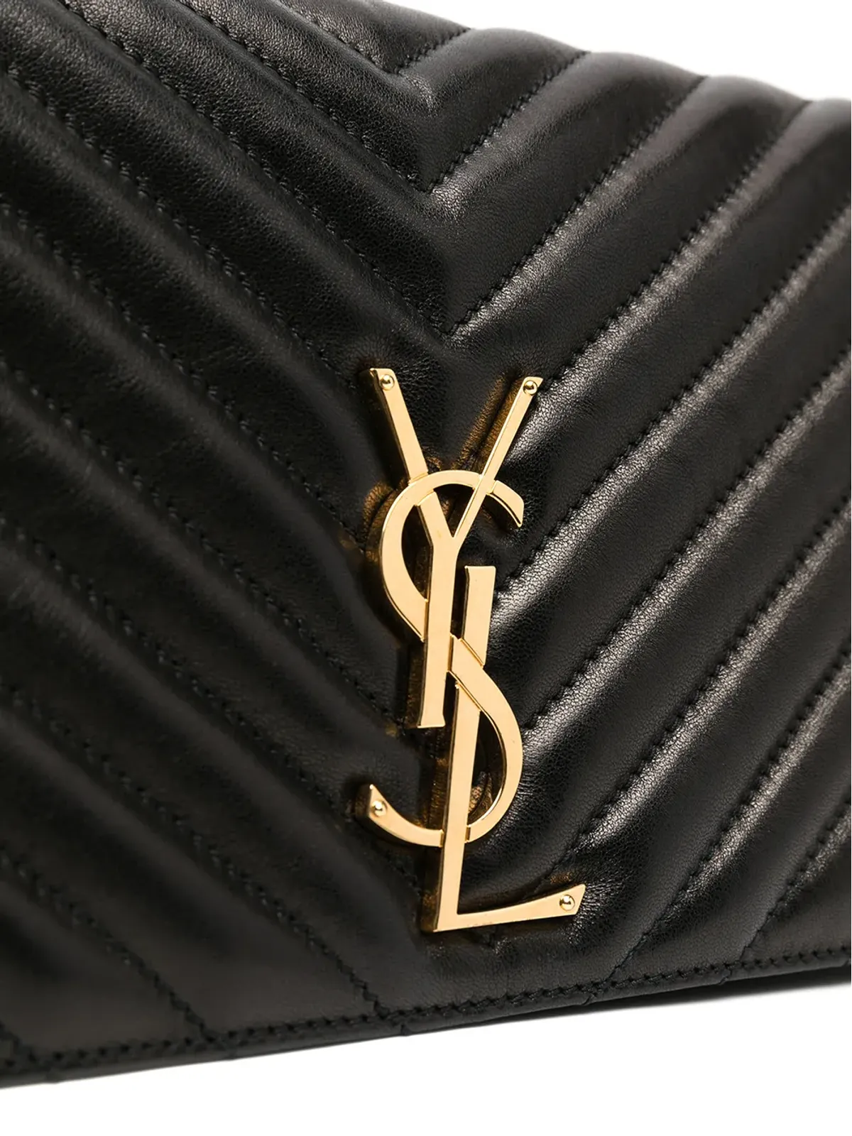 Saint Laurent Kate 99 キルティングショルダーバッグ - ブラック - 画像4