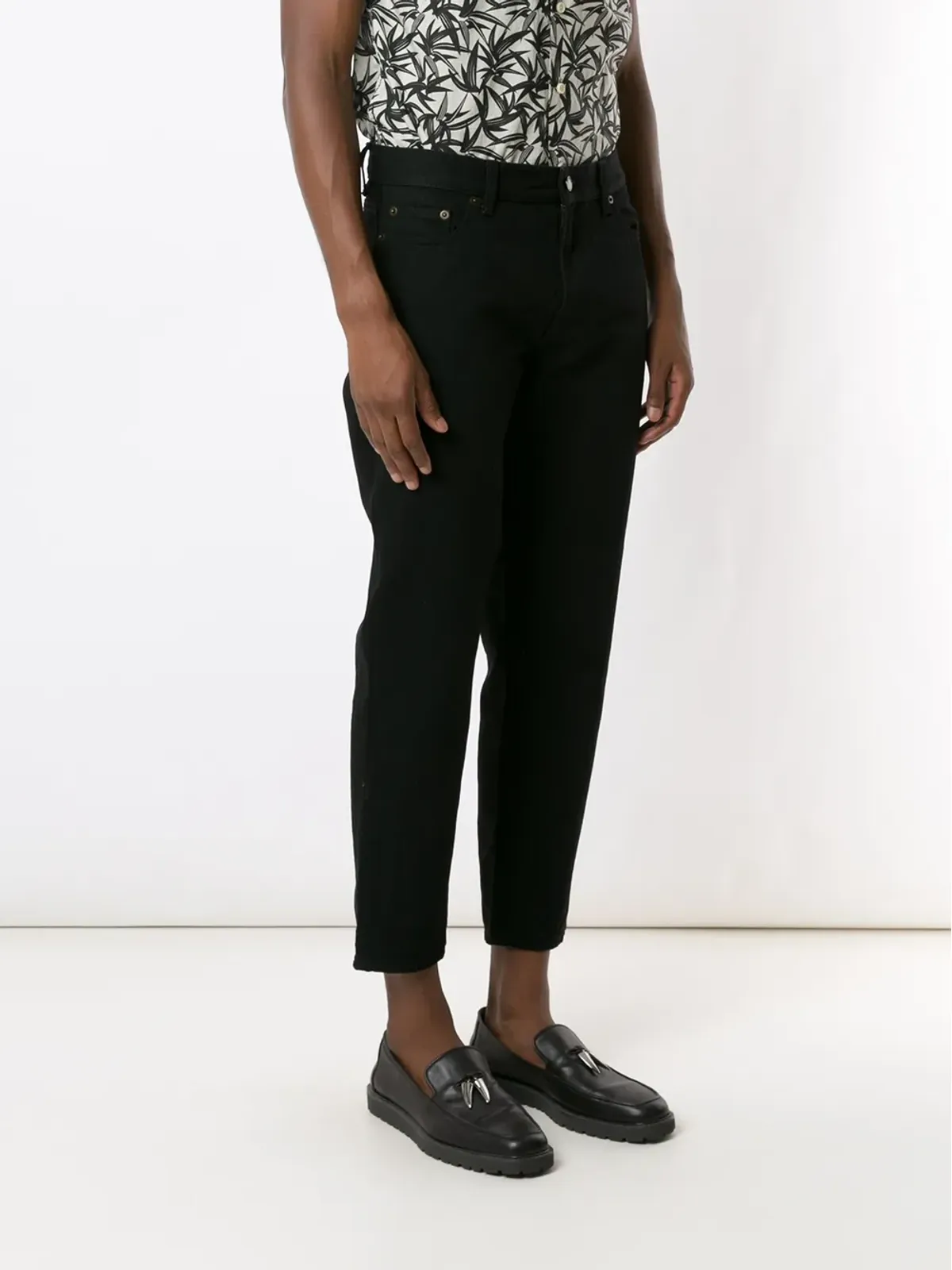 Saint Laurent ベルトループジーンズ - 画像3