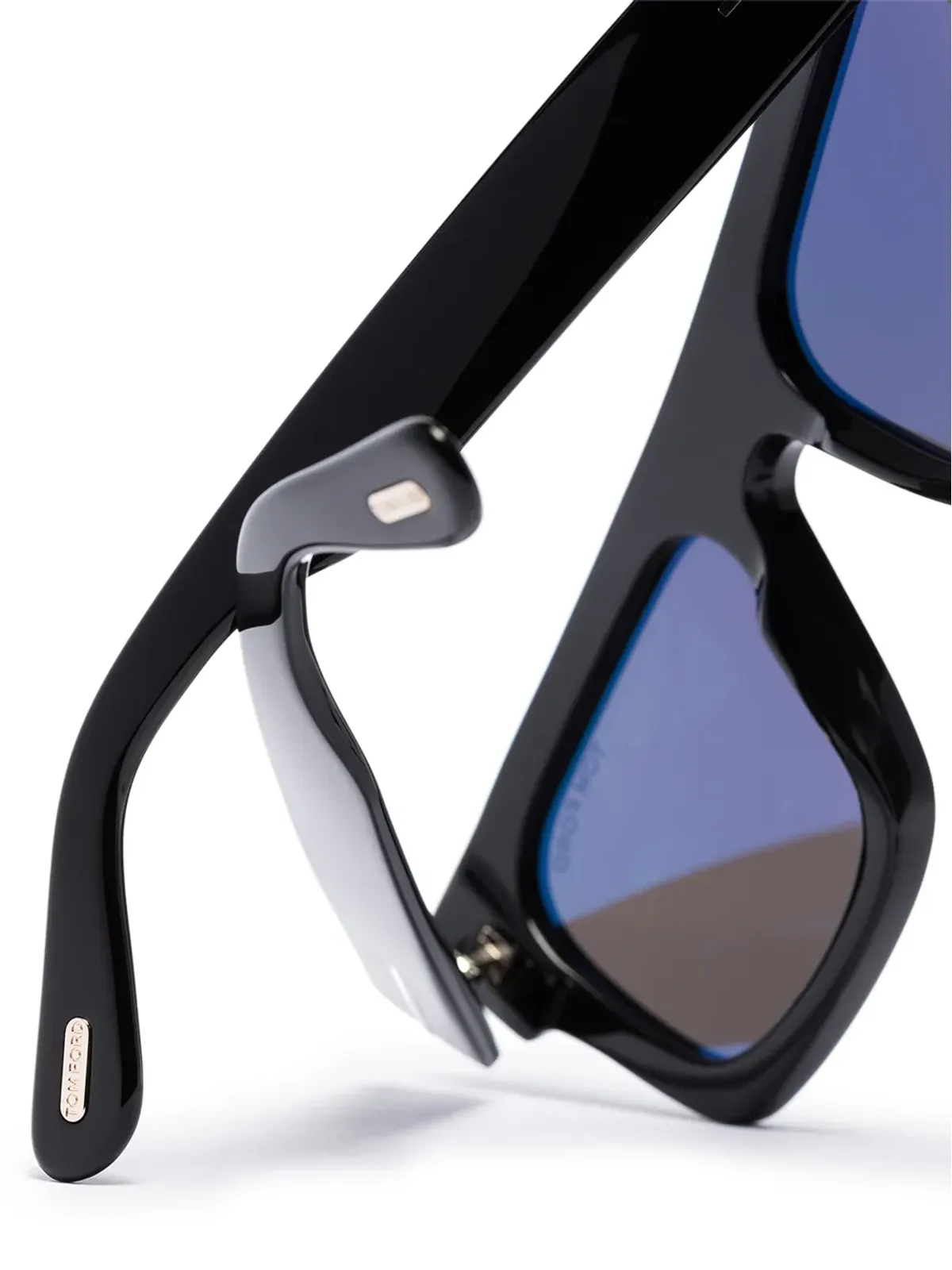 TOM FORD Eyewear FT0711 スクエアフレームサングラス - ブラック - 画像3
