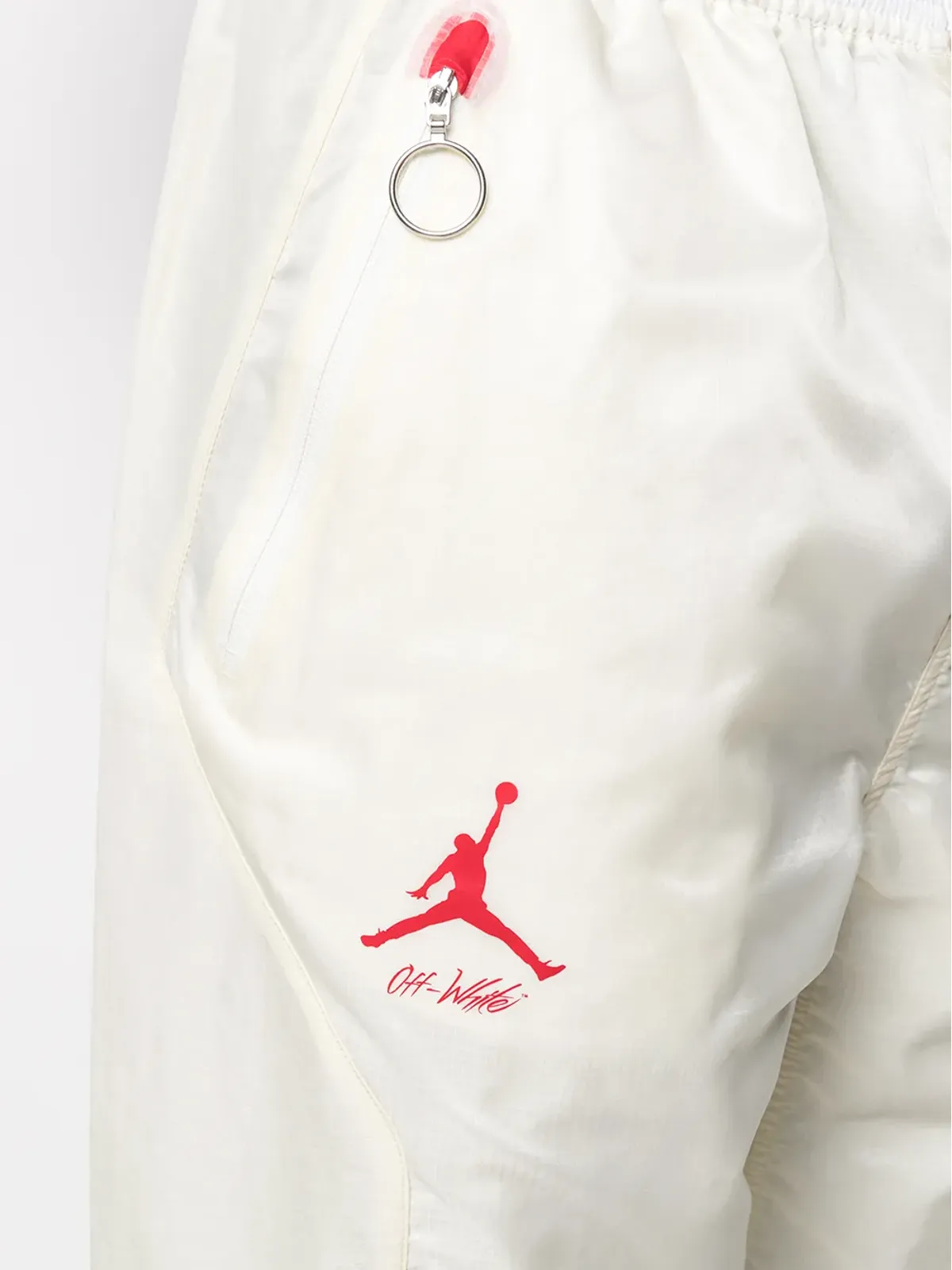 Nike X Off-White ロゴプリント トラックパンツ - 画像5