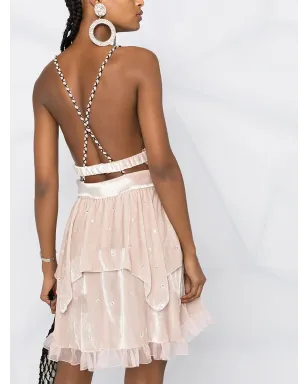 Philosophy Di Lorenzo Serafini フリルディテールのフレアドレス - サムネイル3