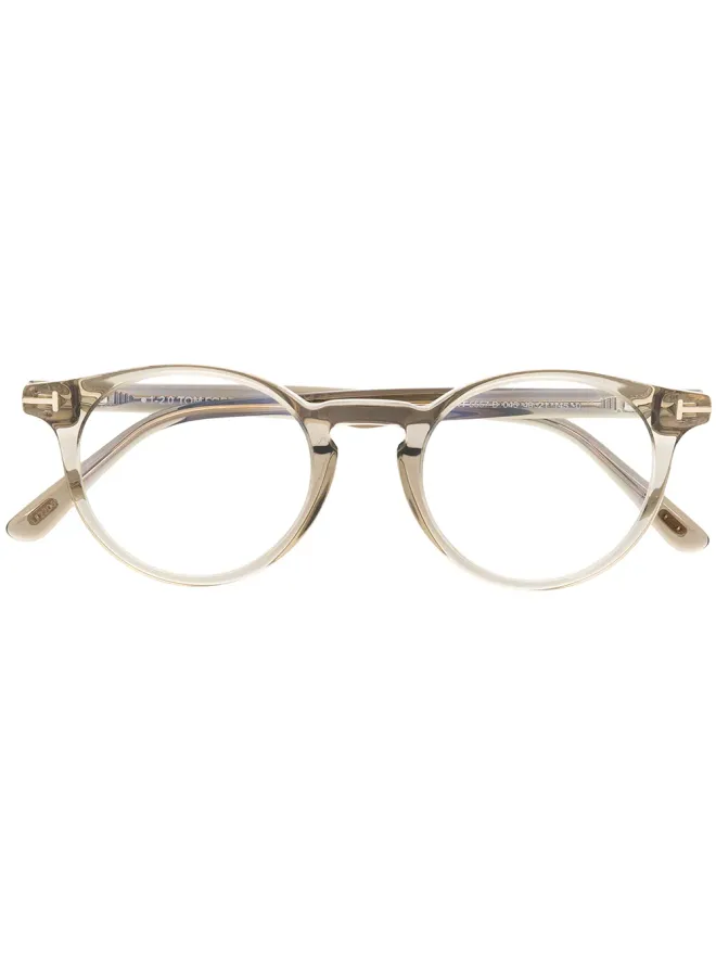 TOM FORD Eyewear TOM FORD Eyewear TF5557B ラウンドフレームオプティカルグラスの商品画像