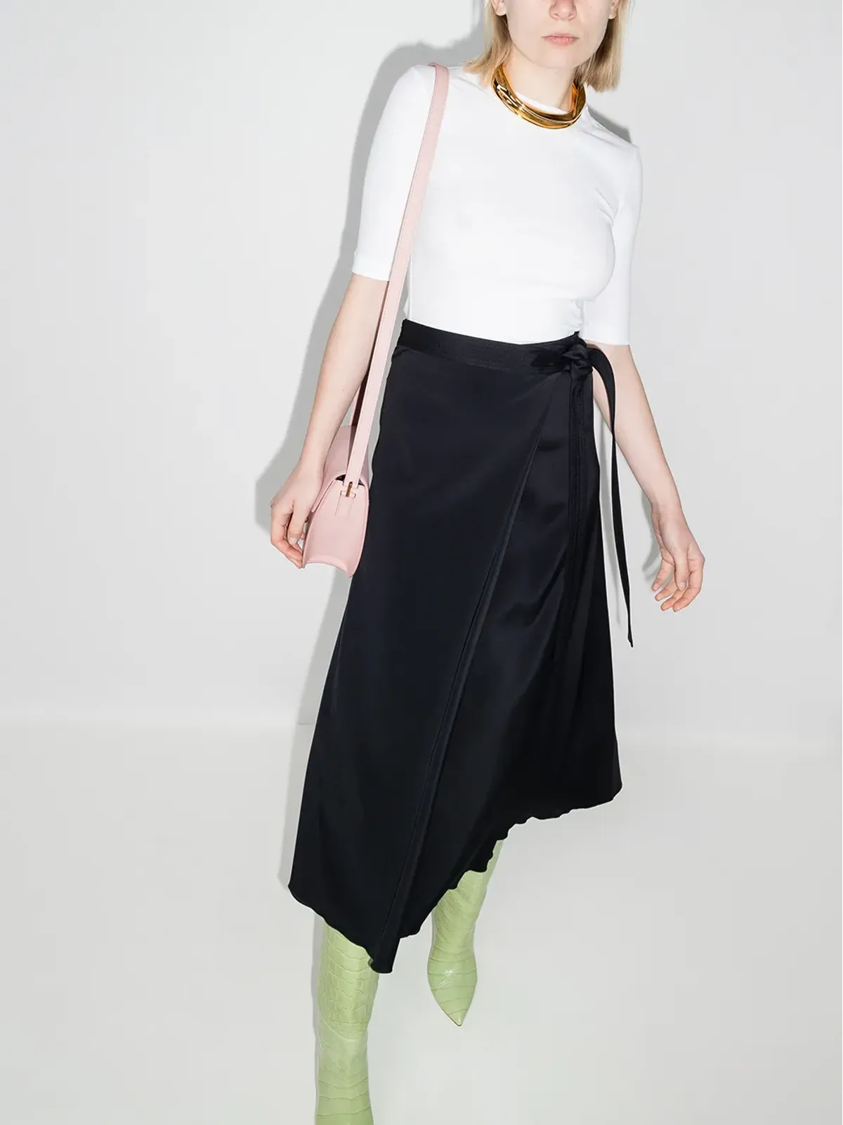 Rosetta Getty 半袖クルーネックTシャツ - 画像2