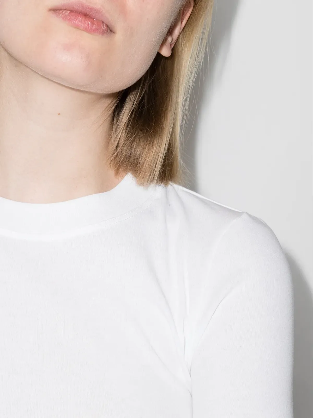 Rosetta Getty 半袖クルーネックTシャツ - 画像4