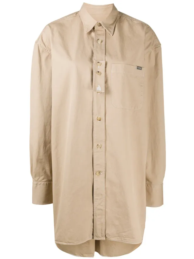 Lanvin Lanvin オーバーサイズ長袖シャツ - Neutralsの商品画像