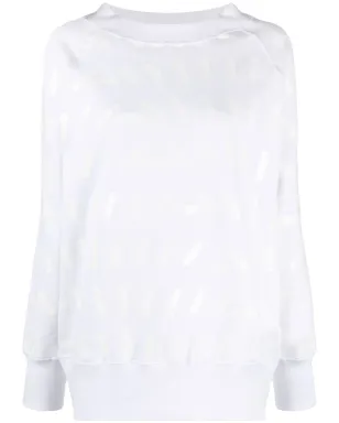 Maison Margiela テーププリントスウェットシャツ - サムネイル1